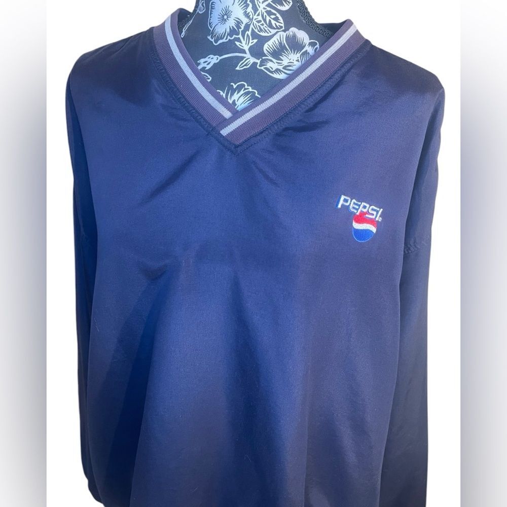 Vintage Pepsi Windbreaker - XL WearGuard Water-Resistant